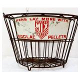 Vntg Master Mix egg basket