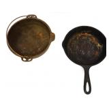 Lot of 2 cast iron cookware see pics