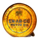 Vntg metal En-Ar-Co Motor Oil rocker can