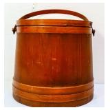 Vintage wood sugar bucket