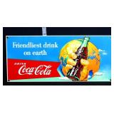 Porcelain Coca Cola sign