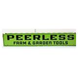 Vntg metal 38.5x4x7 Peerless Tool display rack