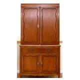 Vintage French corner cabinet