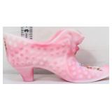 Fenton rosalene satin hobnail shoe