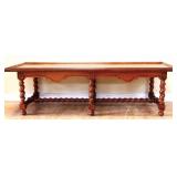 1920s oak coffee table see photos