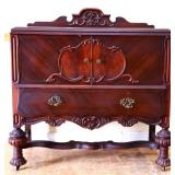 1920s 2 door 1 drawer server