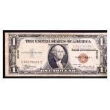 1935A WWII Hawaii $1 note