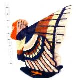 Vntg yarn figural turkey