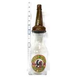 Glass Musgo oil bottle