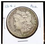 1904S Morgan silver dollar