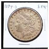 1897O Morgan silver dollar