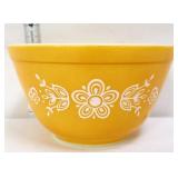 Vntg Pyrex butterfly gold #401 mixing bowl
