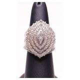 GENUINE DIAMOND DINNER RING