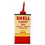 Vntg 4oz Shell Handy Oil can