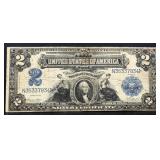 1899 $2 silver certificate