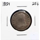 1834 bust quarter