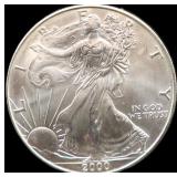 2000 silver eagle coin