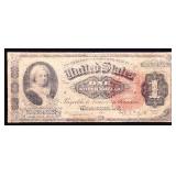 1886 Martha Washington $1 silver certificate