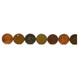 Lot of 7 large cents