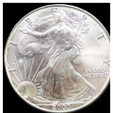 2000 silver eagle coin