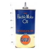 Vntg 4oz Gulf Electric Motor oiler