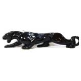 Vintage black panther figure
