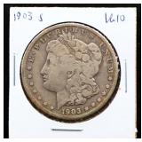 1903S Morgan silver dollar