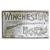 Metal Winchester belt buckle