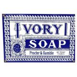 Porcelain 12x8in Ivory Soap sign