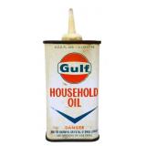 Vntg 4oz Gulf Household oiler