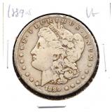 1889S Mogan silver dollar