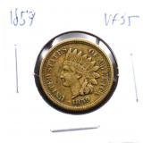 1859 indian head penny