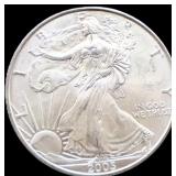 2005 silver eagle coin