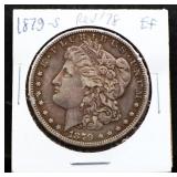 1879S Morgan silver dollar