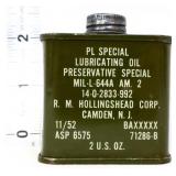 Vntg 2oz  PL Special Lubricating oiler