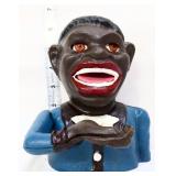 Cast iron mechanical americana Jolly Boy bank