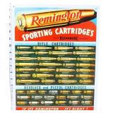 Metal 12.5x16 Remington Sport Cartridge sign
