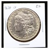 1878 Carson City Morgan silver dollar
