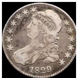 1829 bust half dollar
