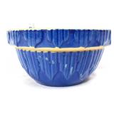 Vintage 5.75in blue mixing bowl