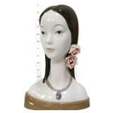 Lladro 13in La Maja lady bust