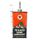 Vntg 4oz Texaco Home Lubricant oiler can