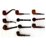 Lot of 10 vintage pipes