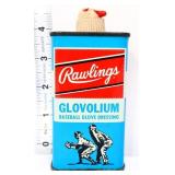 Vntg 4oz Rawlings Glovolium oiler can