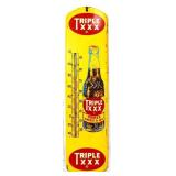 Vntg metal 7x27.75 Triple XXX thermometer