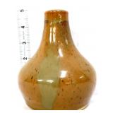 Vntg artist signed 5in stone bottle