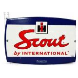 Porcelain 10x6.5 Scout by IH sign