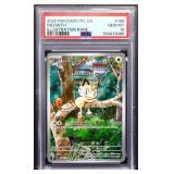 Graded GM Pokemon 2025 Meowth card