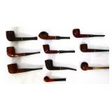 Lot of 10 vintage pipes