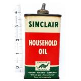 Vntg 4oz Sinclair Household Oil oiler can